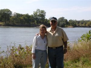 Clay with daughter Ashley